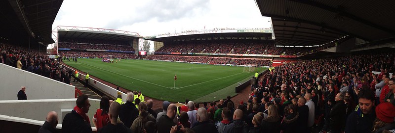 City Ground, home of Nottingham Forest