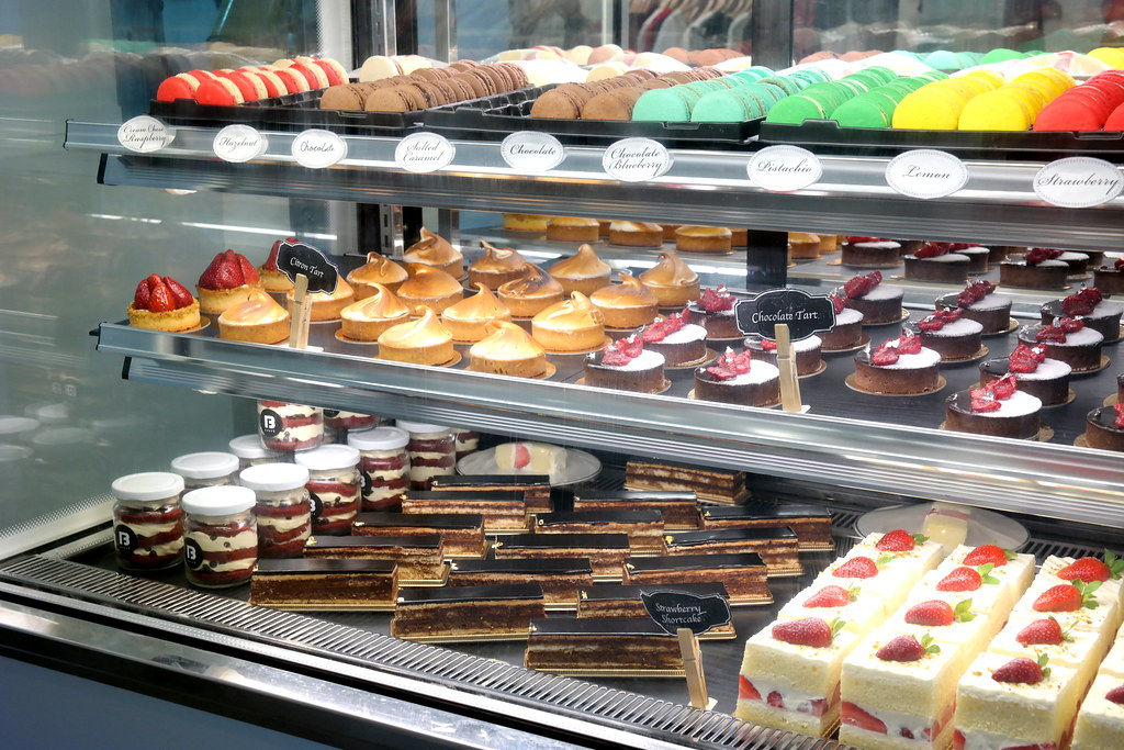 Boufe Boutique Cafe's cakes and pastry
