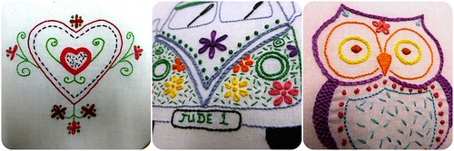 Embroidery Workshop samples