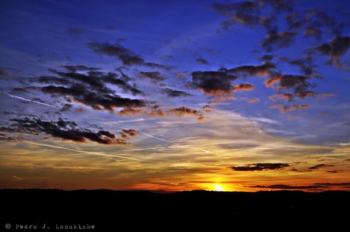 sunset sun sol clouds atardecer nubes puesta posta núvols sabadell capvespre