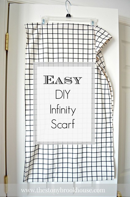Easy DIY Infinity Scarf