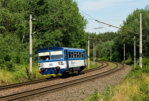 810628 čd kúty railcar railway slovakia nikis182