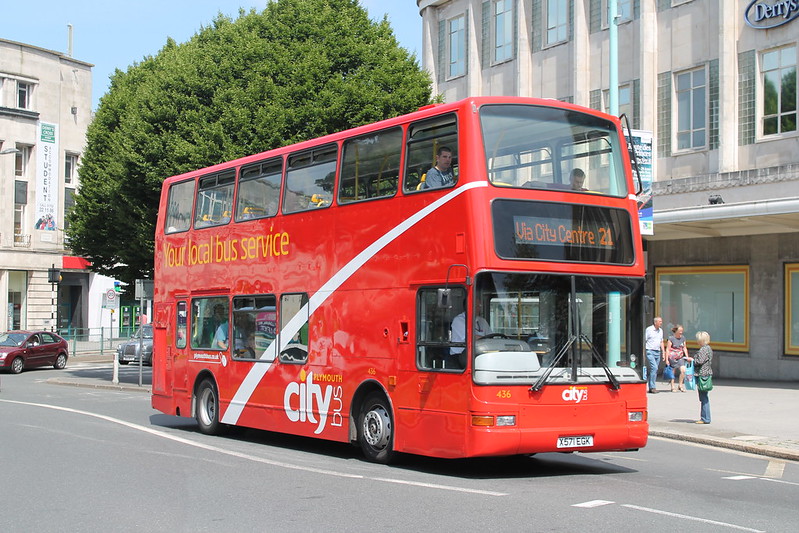 Plymouth Citybus 436 X571EGK