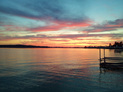 sunset lake crookedlake