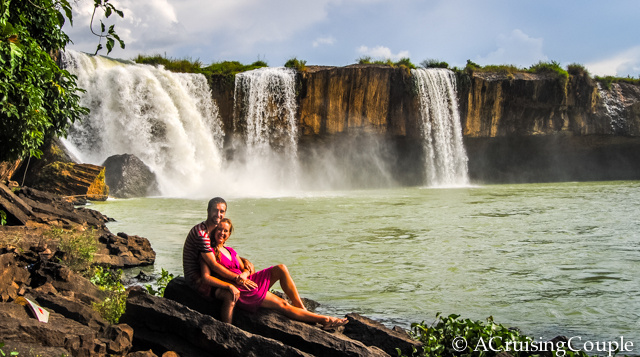 A Cruising Couple Dray Sap Waterfall