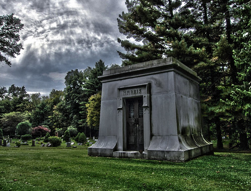ohio monument cemetery graveyard death memorial tomb artnouveau mausoleum vault crypt hdr eternal chagrinfalls geaugacounty evergreenhillcemetery southfranklinstreet