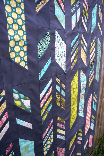 Feathers Quilt Top 2