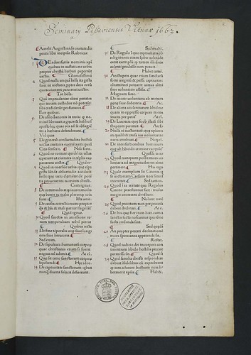Ownership stamps and inscription in Augustinus, Aurelius: De civitate dei