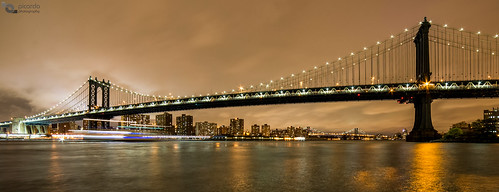 newyorkcity travel bridge usa newyork seascape skyline night landscape puente lights luces cityscape nightshot manhattan viajes manhattanbridge nocturna nocturne cityline flickraward