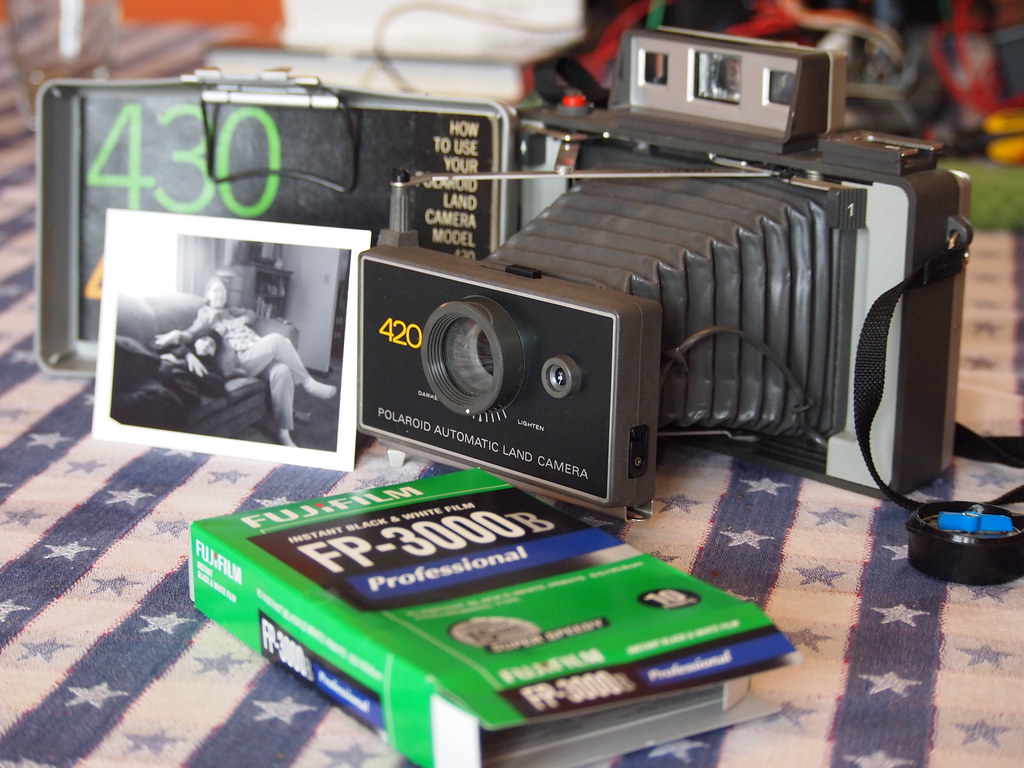 Polaroid 420 & 100 Land Camera's. 1st picture's | Audiokarma Home Audio  Stereo Discussion Forums