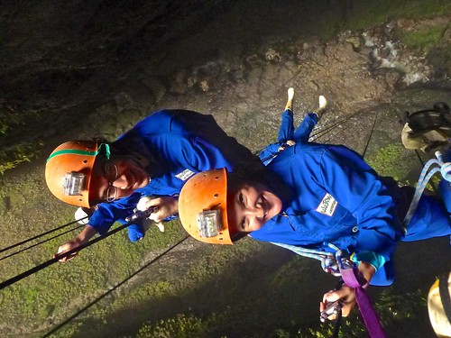 Rappelling into the "Lost World"