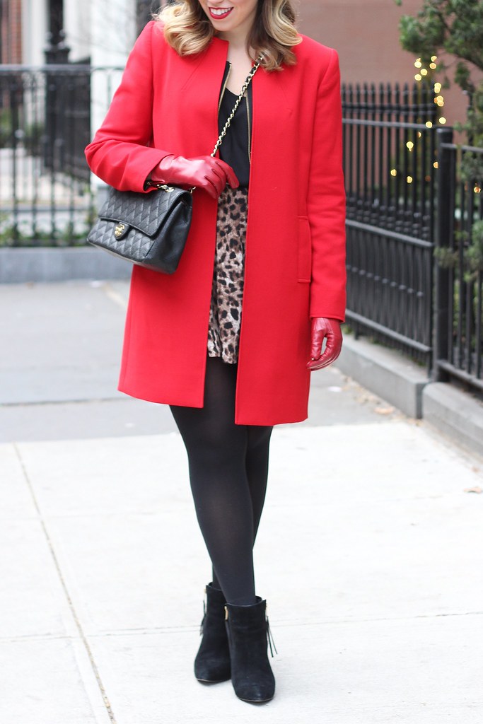 Leopard & Red | Outfit | #LivingAfterMidnite