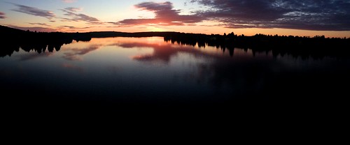 sunset finland landscape rovaniemi lapland