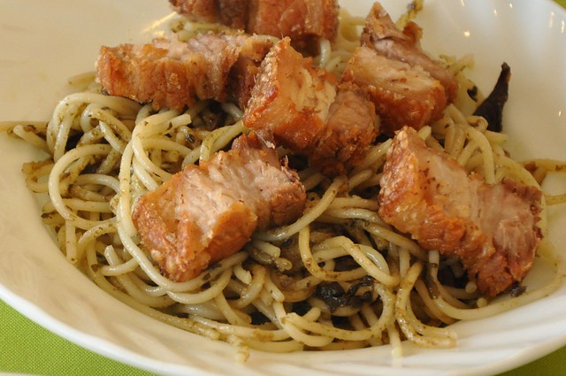 Laing Pasta with Cholesterol