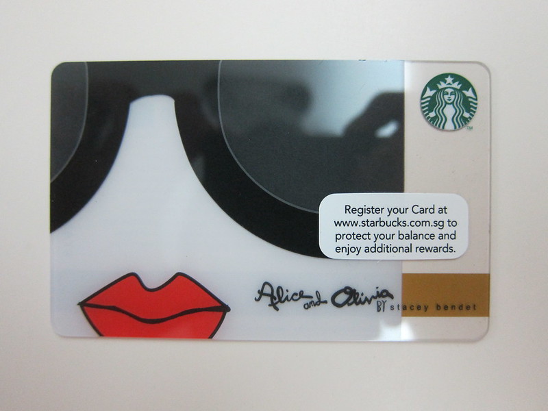 Starbucks alice + olivia Design Collection - Starbucks Card Front