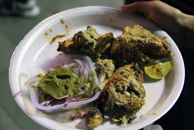 My 2nd plate of Afghani Chicken at Rajinder Da Dhaba