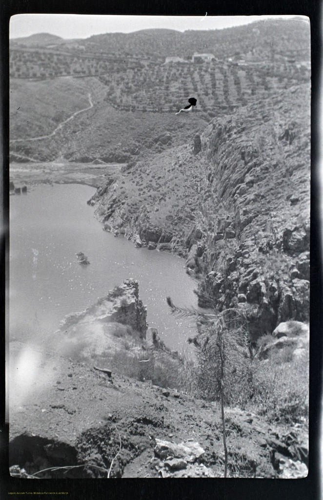 Río Tajo desde Roca Tarpeya en 1927. Fotografía de Joaquín Turina © Fundación Juan March