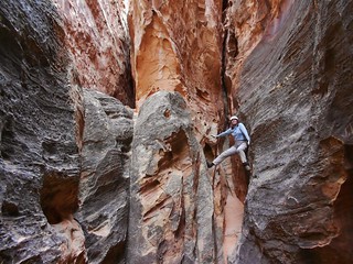 Jill Working out the Exit Crux of Wife 4