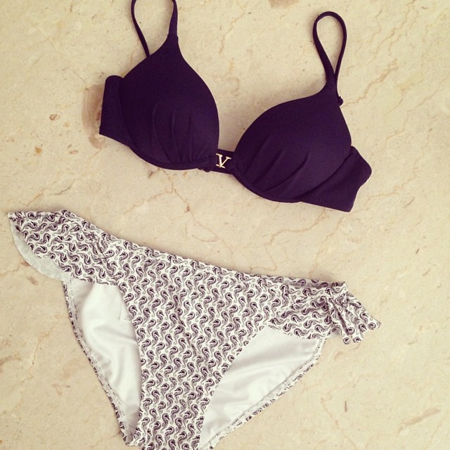Cute #seahorse print #bikini bottom from @loftgirl.