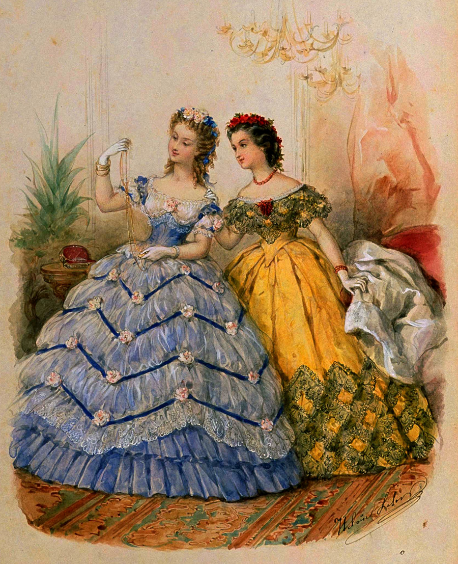 La Mode Illustrée, 1863