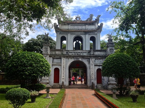 entrance to the Temple of Literature
