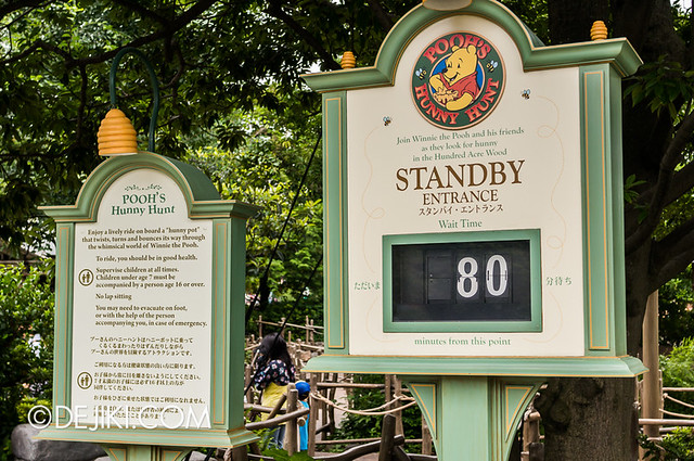Pooh's Hunny Hunt - Standby Sign