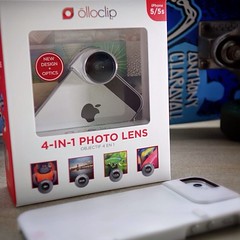New #olloclip just arrived. Improved over last version & optimized for iPhone5S. Can't wait to try it out #nobootlegshit