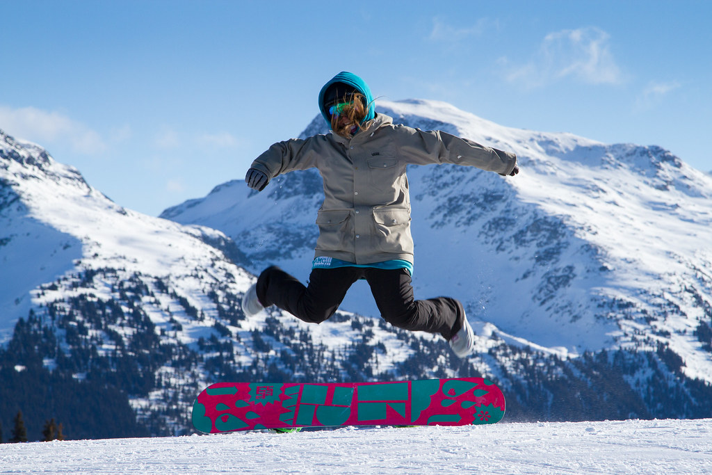 finnish female snowboarder whistler blackcomb