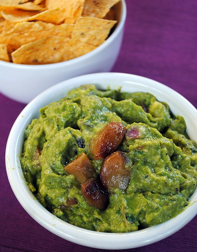 Roasted Garlic Guacamole