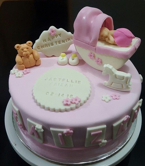 Christening Cake by Nina Victoria of Victoria's Cakes & Pastries