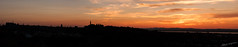 Edinburgh Sunset Skyline Panorama