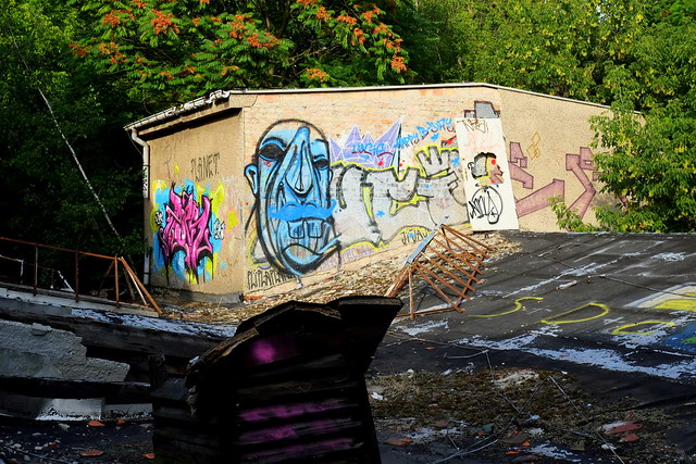 graffiti | Ehemalige Kinderklinik Berlin-Weißensee
