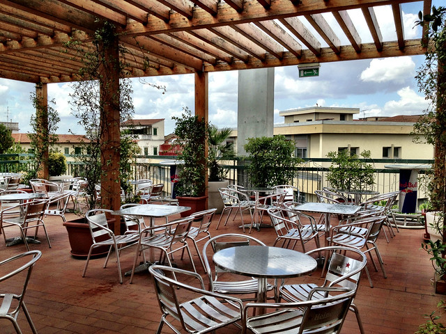 PLUS Florence hostel terrace