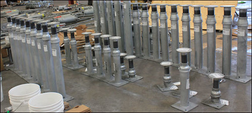 Adjustable Pipe Saddle Supports Designed for a Hydrocracker Project