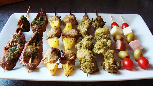 Assorted Skewers For Olympics Cheering Party