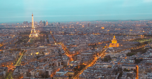 Paris skyline, France