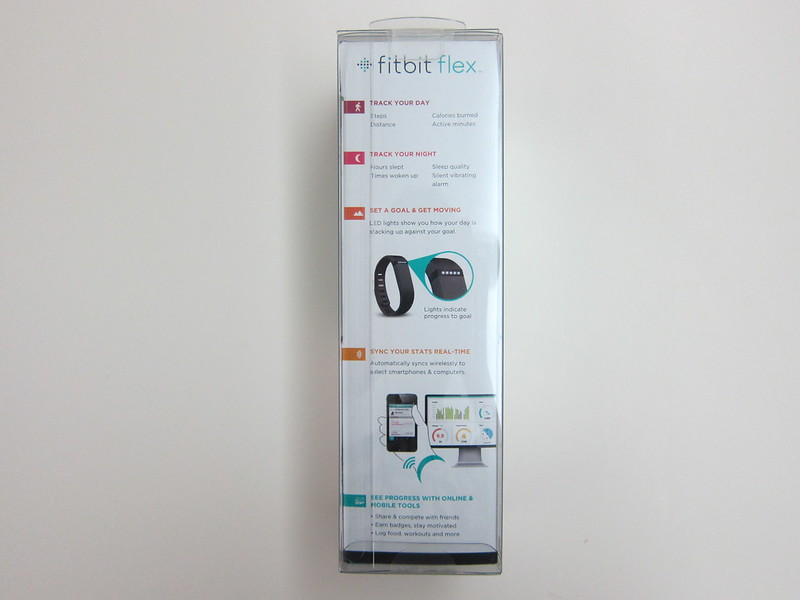 Fitbit Flex - Packaging back