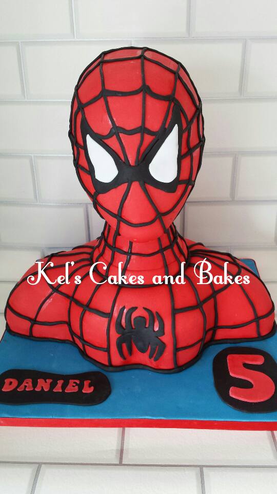 Spiderman Cake by Kelly Wilson
