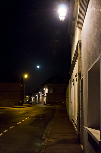 street light night nikon soir rue nuit ville lampadaire urbain d7000 greelow