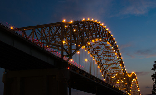 bridge sunset river mississippi island lights downtown tn mud memphis tennessee hernandodesoto