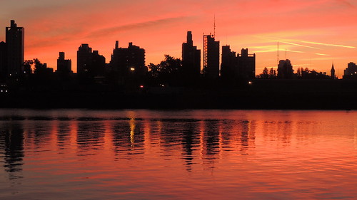 city sunset santafe silhouette atardecer puerto1 diegostiefel