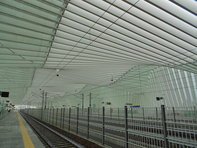 La stazione di Calatrava a Reggio Emilia