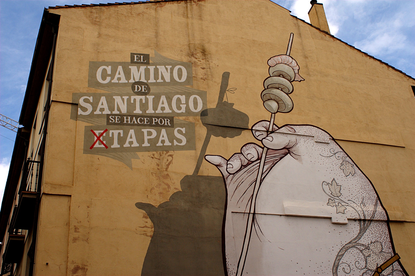 Tapas y Camino de Santiago en Logroño. Autor, Marc Kjerland