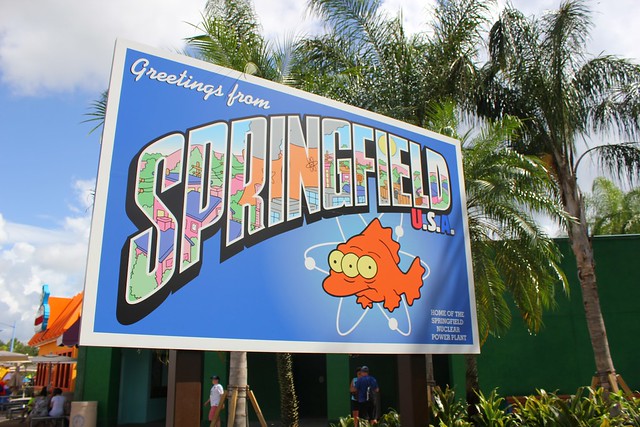The Simpsons Springfield at Universal Orlando