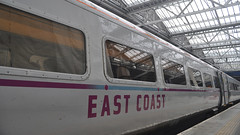 East Coast Train, Edinburgh Waverley Station, Scotland