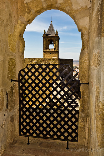 window architecture ancient andalucia fortress lattice alcazaba antequera copyright©keithbowden2013