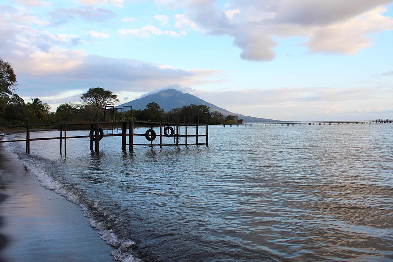 Ometepe morning beach