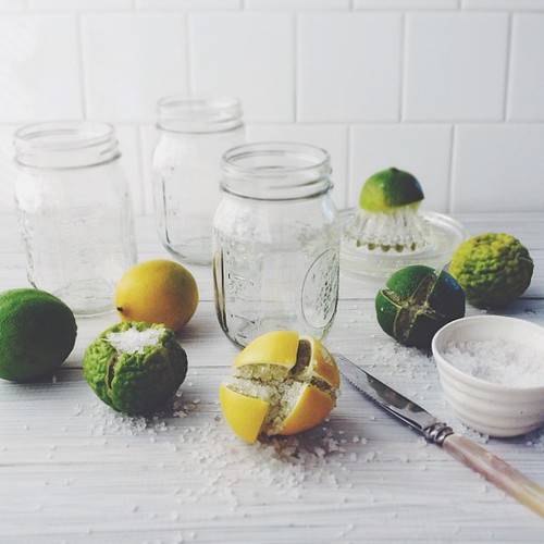 #eatfoodphotos May 6 | #shadows - also a peek for those asking what I was doing with the jars and kafir limes