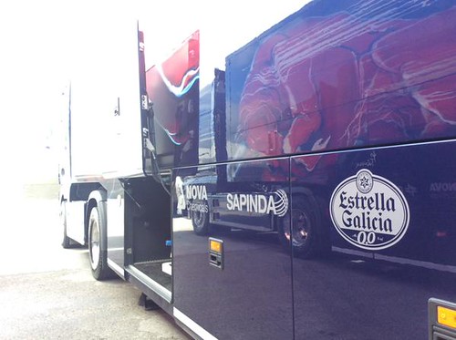 Camion Toro Rosso F1 2015 Estrella Galicia