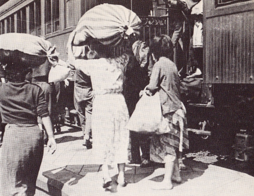 8. La pesadilla de los desplazados. 1938